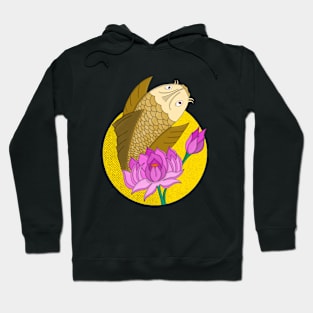 Flower Koi Fish Hoodie